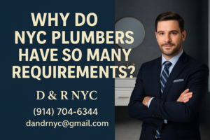 Why do NYC Plumbers Have so Many Requirements